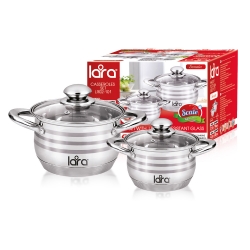 Набор посуды LARA LR02-101 (2.9+4,9л.) Набор посуды LARA LR02-101 (2.9+4,9л.)